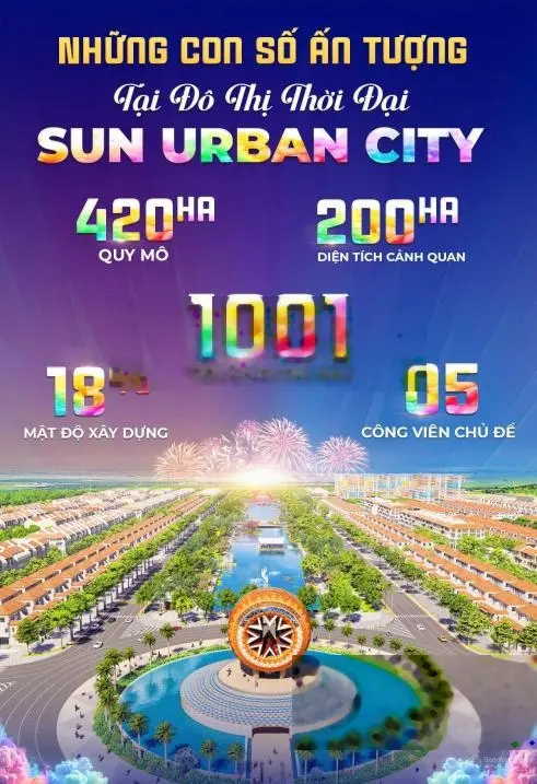 Suất ngoại giao Shophouse Sun Urban Hà Nam. View sông lễ hội, căn góc, xẻ khe, trục Lê Công Thanh