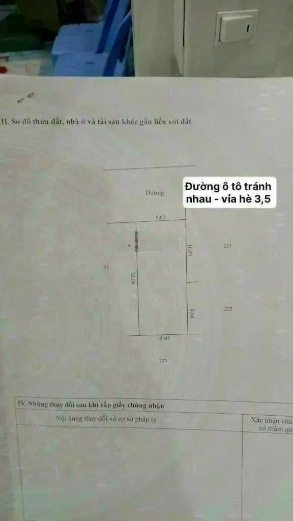 Đón sóng đấu giá tân dân (14/9 tới), chính chủ cần bán 172m2 đấy giá cũ đường apphan giá 20 tr/ m2