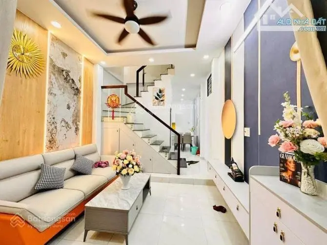 Nhà HOT gần Landmark 3Tỷ7 Bình Quới Bình Thạnh 57m2 1Trệt 1Lầu SHR sẵn hđ thuê 10tr LH Ngay