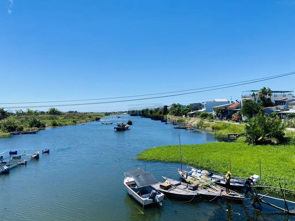 Lô đất biệt thự ngang 10m view sông rừng dừa,cách Cẩm Kim- Hội An 6km