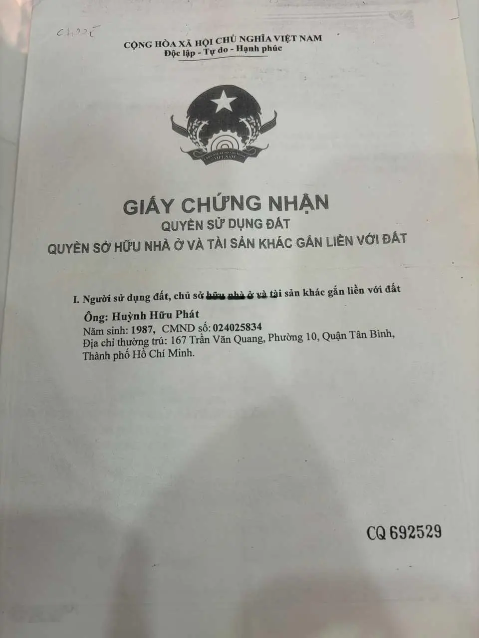 Rất gấp vì quá hạn ngân hàng đến ngày đáo hạn nên bán lỗ 2 lô đất ở Long An giá 860tr