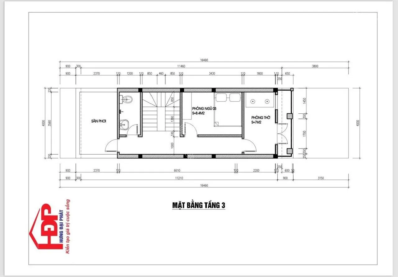 Bán nhà 66m2x3 tầng mẫu biệt thự sau nhà mặt đường 351 - Hy Tái, An Dương ô tô để sân trong sân