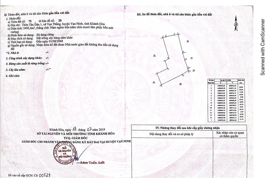 Bán đất trung tâm KTT Vân Phong, giá rẻ