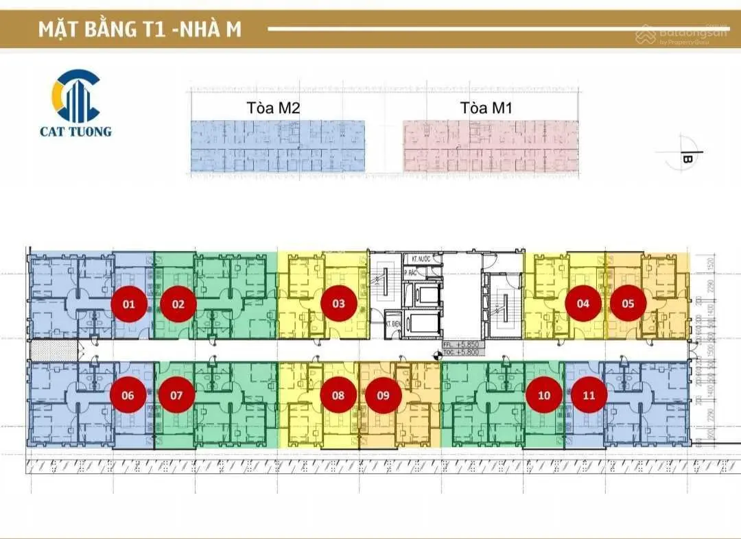 Duy nhất 1 căn hộ 2PN tại Cát Tường Smart City giá chỉ 830tr nhận nhà trước tết