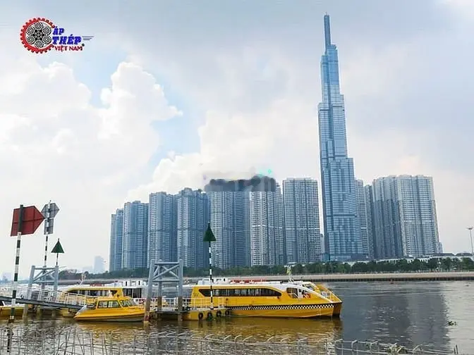 Đất biệt thự bờ sông View TRỰC DIỆN sông SG, Landmark 81. Giá: 108 tỷ