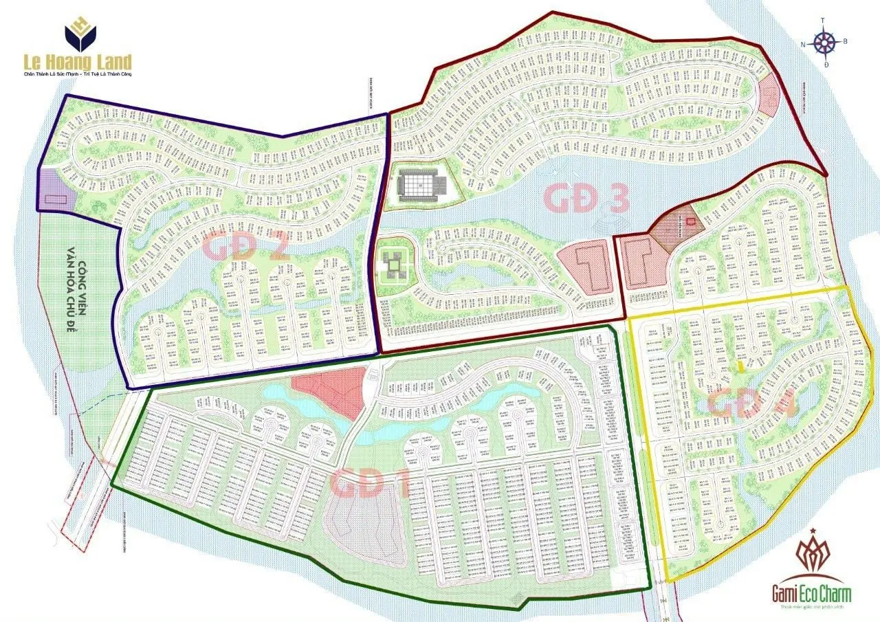 Gía tốt - sổ hồng - dự án Eco Gami (Thuỷ Tú) 4 mặt Sông Cu Đê - giáp biển