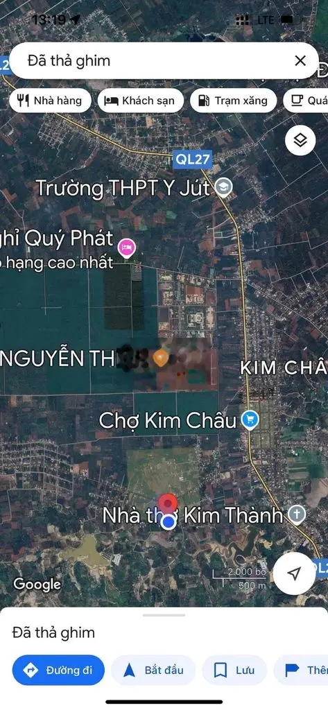 Đất full thổ-30x30-960tr-ngay nhà thờ kim phát