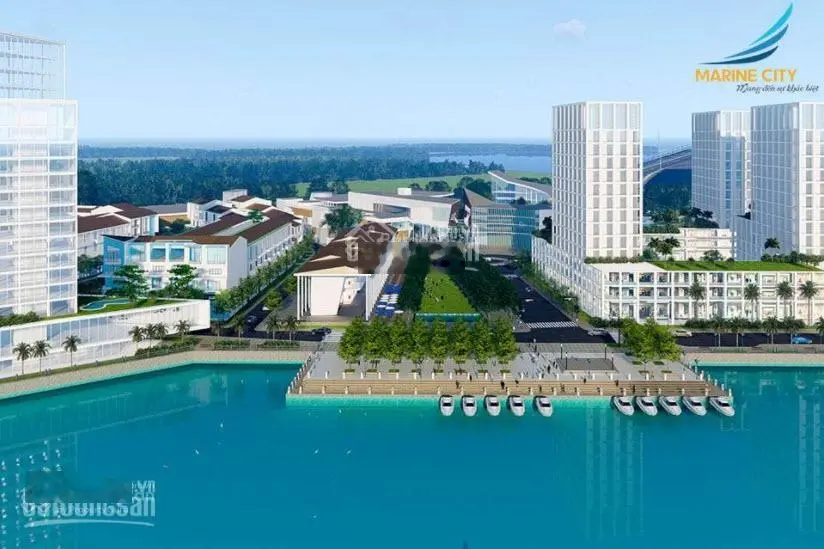 Bán lô đất Marine City Vũng Tàu, vị trí độc tôn giá 1.750 tỷ (khu đô thị phố biển)