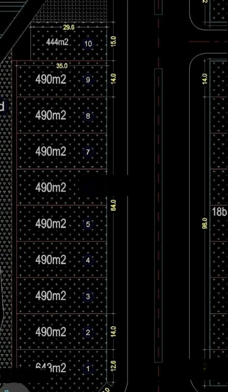 Bán lô đất biệt thự mặt đường 30m DT 490m2 đường Lê Hồng Phong, Ngô Quyền, HP