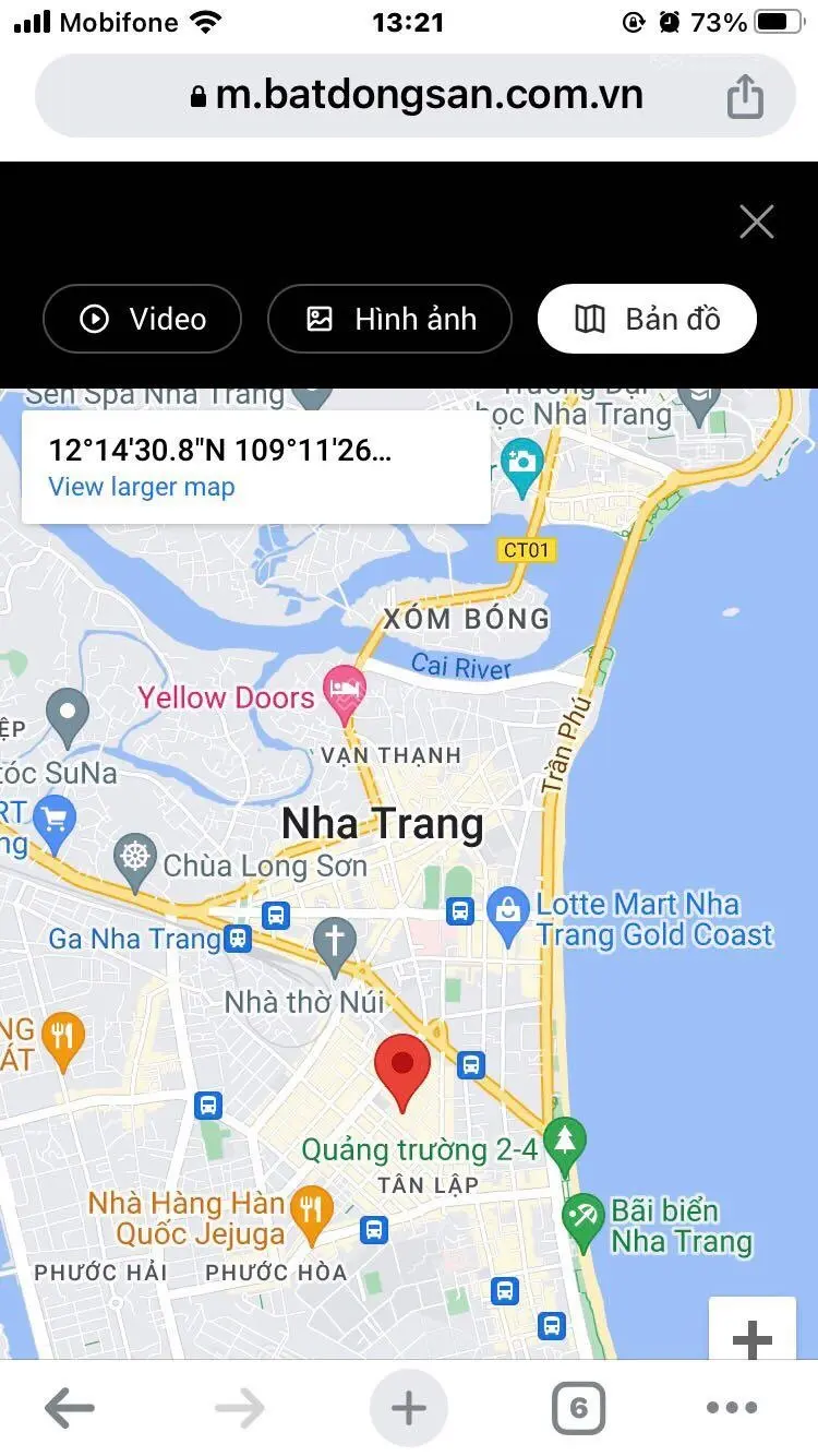 Nhà bán VIP 1-0-2 chính chủ! mặt tiền, mặt phố trung tâm Nha Trang, ngay Chợ Xóm Mới đi bộ ra biển