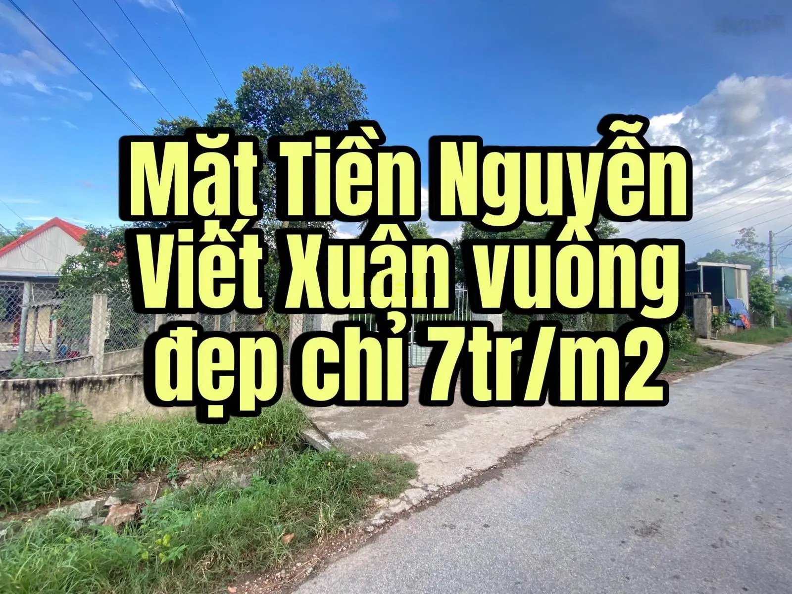 Bán 703m2 Nguyễn Viết Xuân - gần 20m ngang, full thổ cư - vuông đẹp