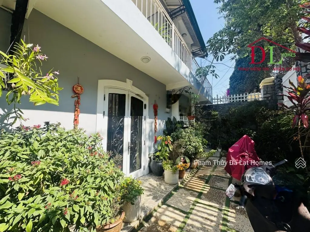 Sân vườn cực yêu! Homstay KQH Lý Nam Đế P8 Đà Lạt, vừa ở vừa có dòng tiền