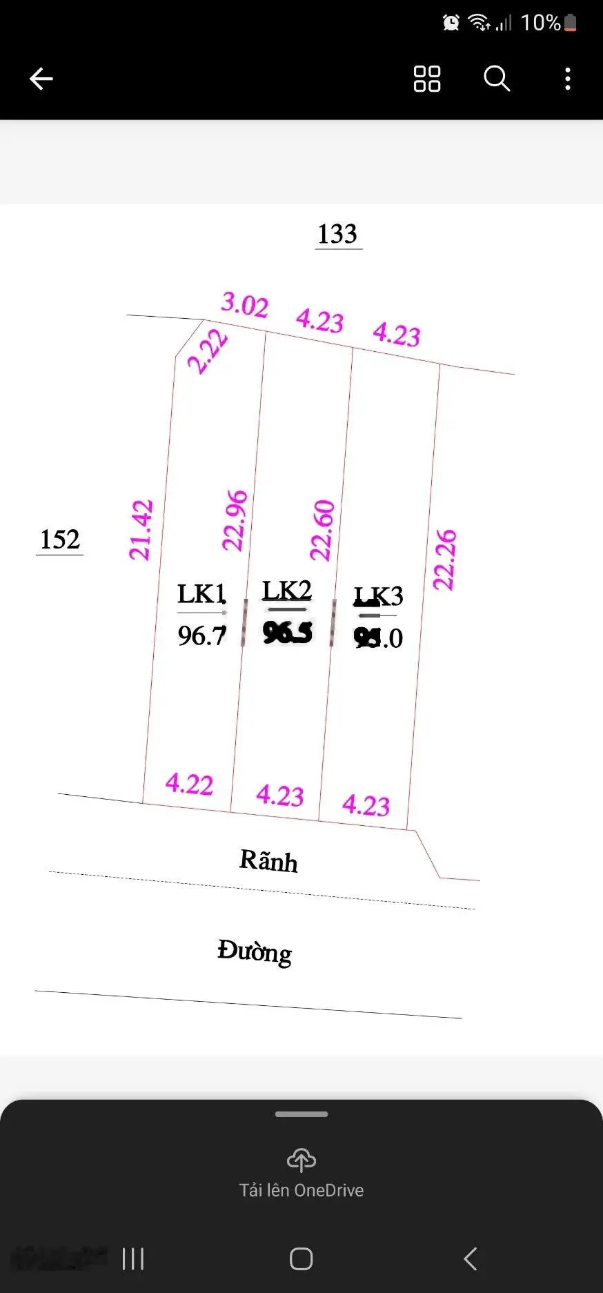 Chính chủ bán 95 - 96m2 97m2 full thổ cư Tân Dân