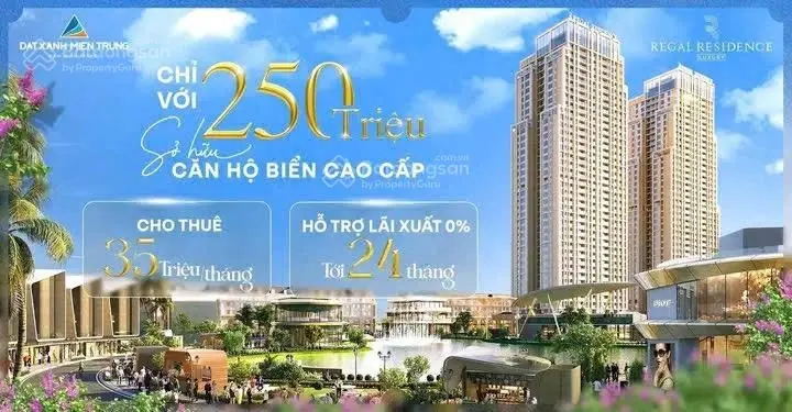 Regal Residence Luxury - Căn hộ cao cấp chạm biển trong đại đô thị Regal Legend giá chỉ từ 250tr