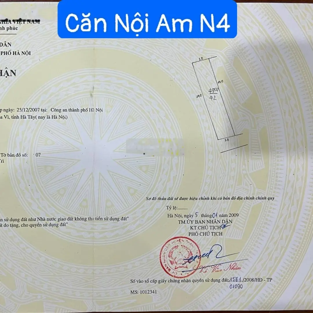 Tôi bán căn nhà mới phố Nội Am - Thanh Trì 42m2, 4 tầng có nội thất giá 4.65 tỉ