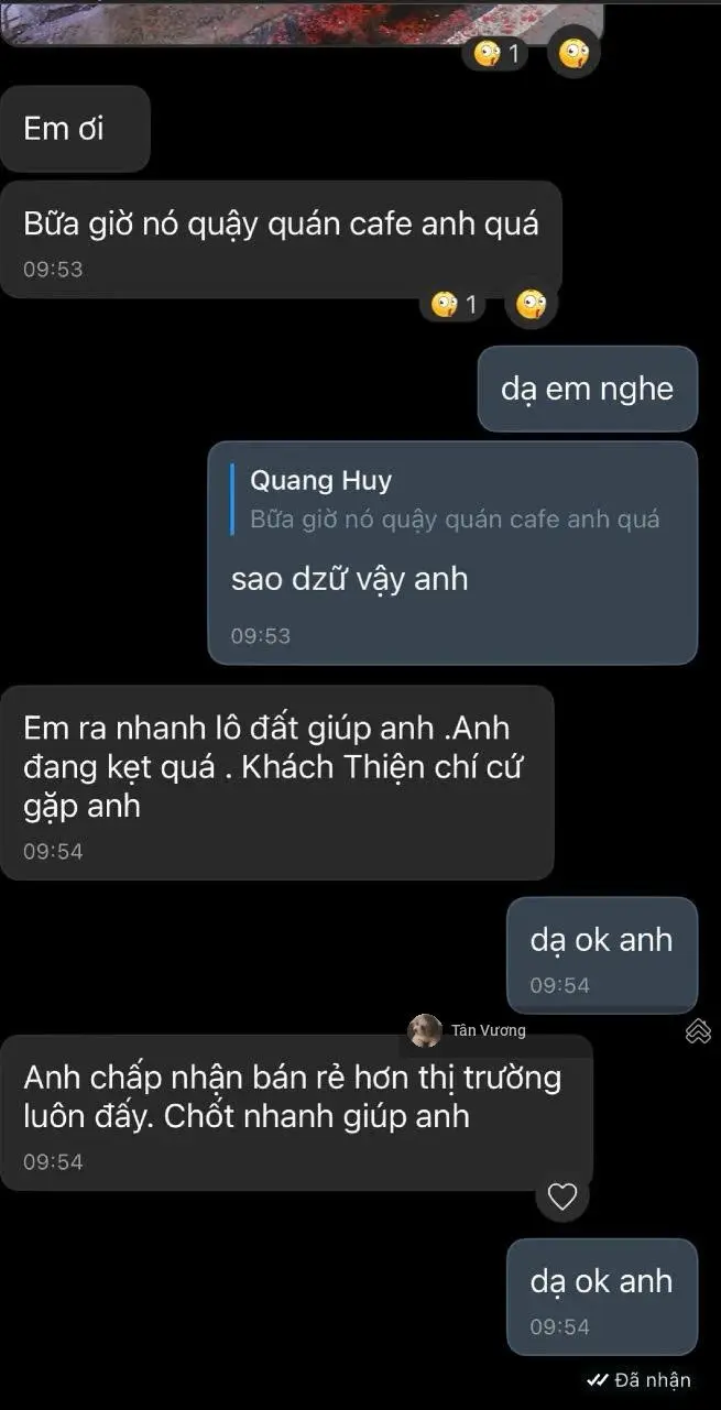 Khách em bị g/h quấy rối làm ăn cần ra nhanh lô đất này anh em cò lái xin đừng làm phiền