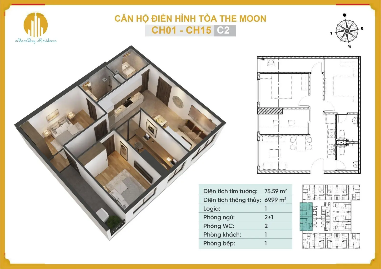 Bán nhanh 2 căn tầng cao - View Đảo Vũ Yên đẹp tòa CT1 NXH 384 Lê Thánh Tông