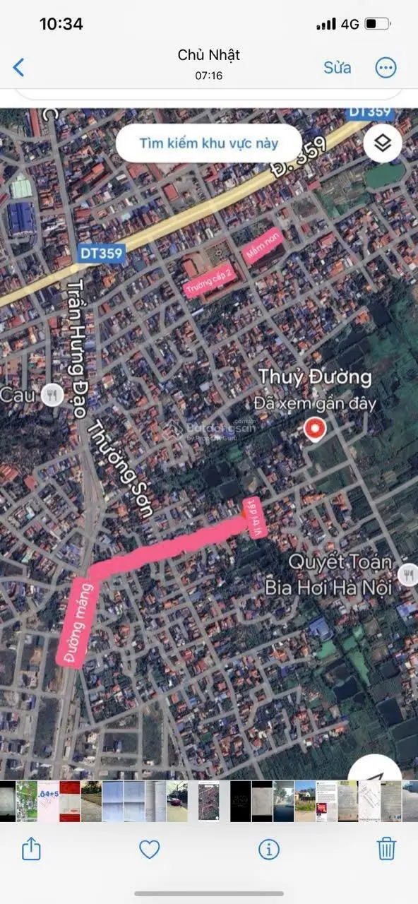 Bán đất 81m ngang 5.5m hướng đông tại thuỷ đường thuỷ nguyên,Đg 6m liên thônĐức:0383 196 ***zalo)