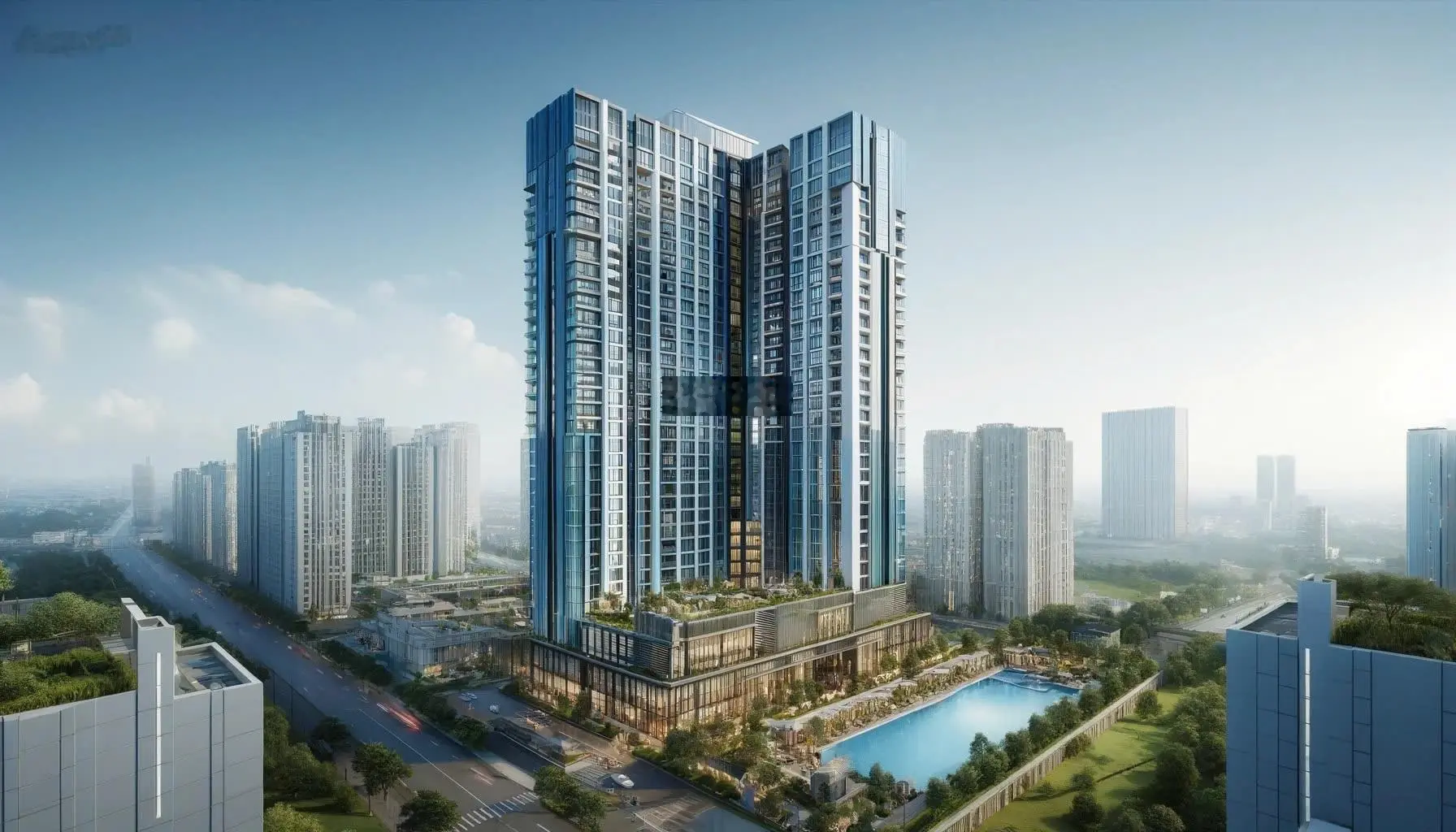 Mở bán chung cư Bluegem Tower Pháp Vân giá gốc chủ đầu tư Nam Đại Phong hỗ trợ vay lãi suất ưu đãi