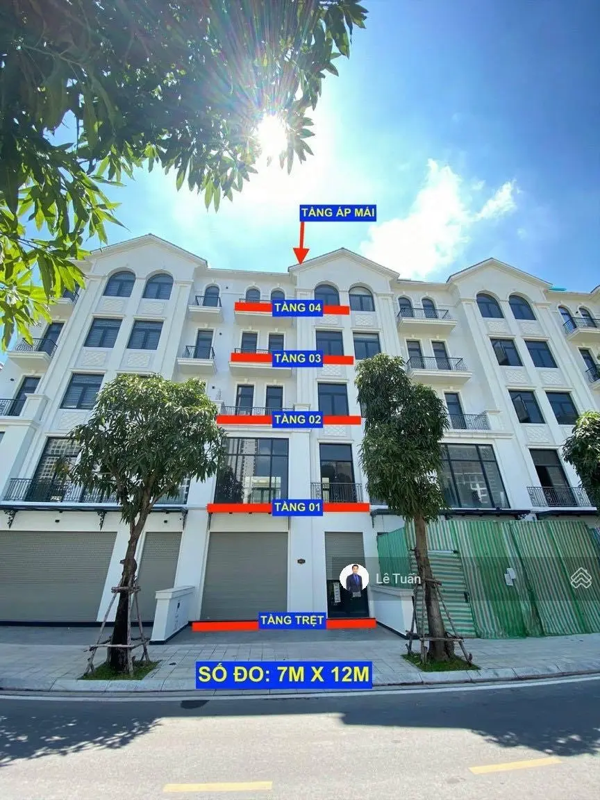 Nhà phố 180m2, giá bán siêu tốt 22 tỷ