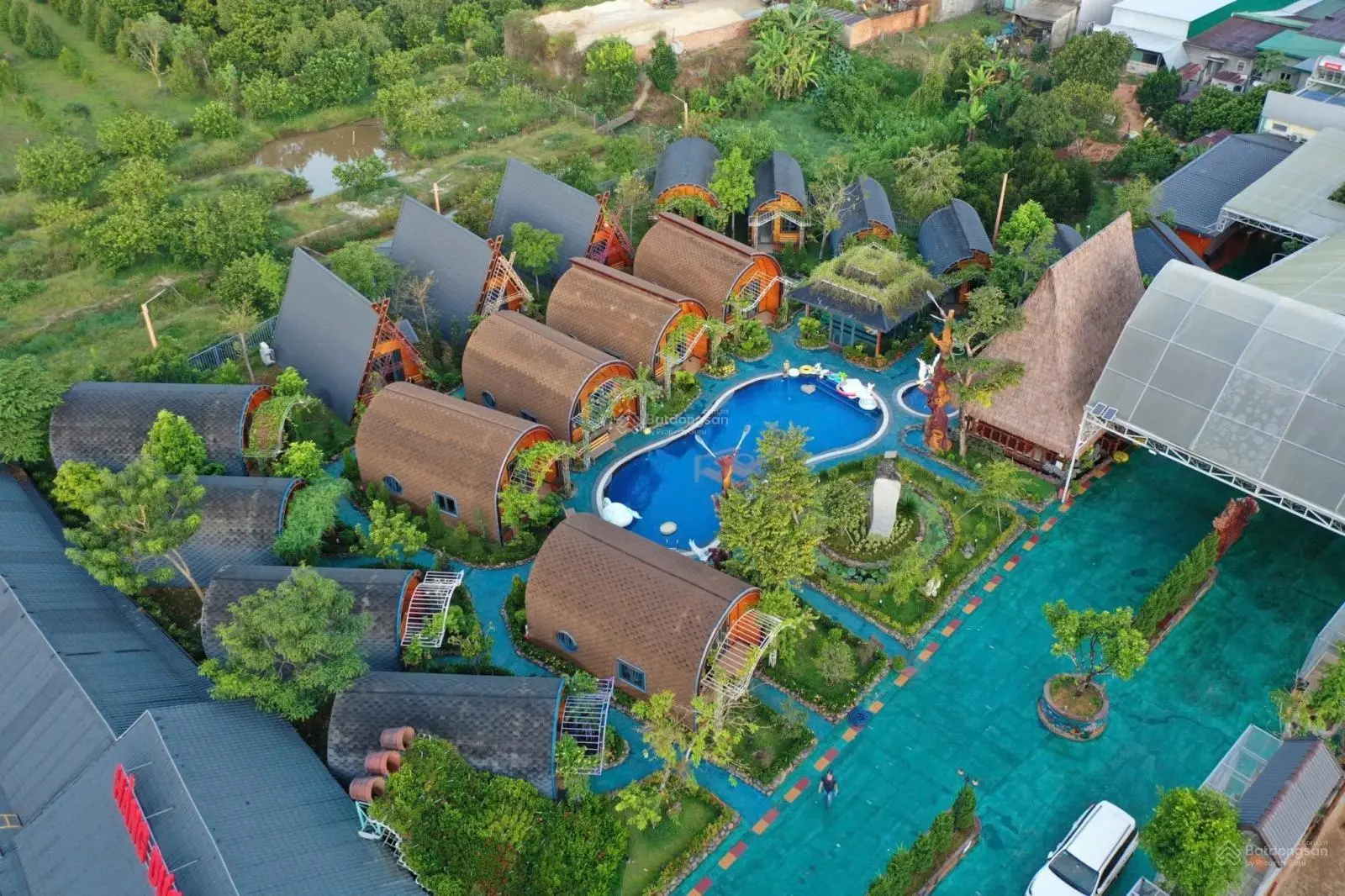 Chuyển nhượng dự án resort Lâm Đồng. Mặt tiền Quốc Lộ 20, gần Đại Tùng Lâm Hoa Sen