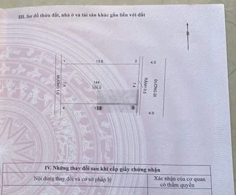 100m mặt tiền Đê Đáy Hoàng Diệu, Chỉ nhỉnh 2,x tỉ