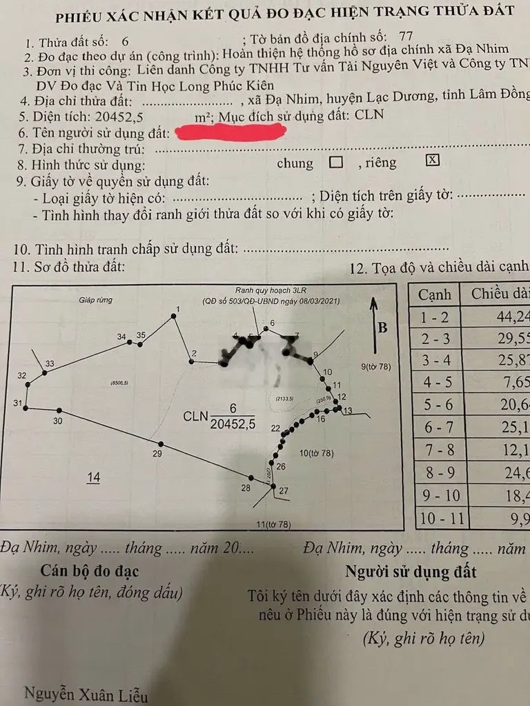 BÁN LÔ THUNG LŨNG - GIÁ CỰC ƯU RẺ TẠI Đạ Nhim, Lạc Dương, Lâm Đồng