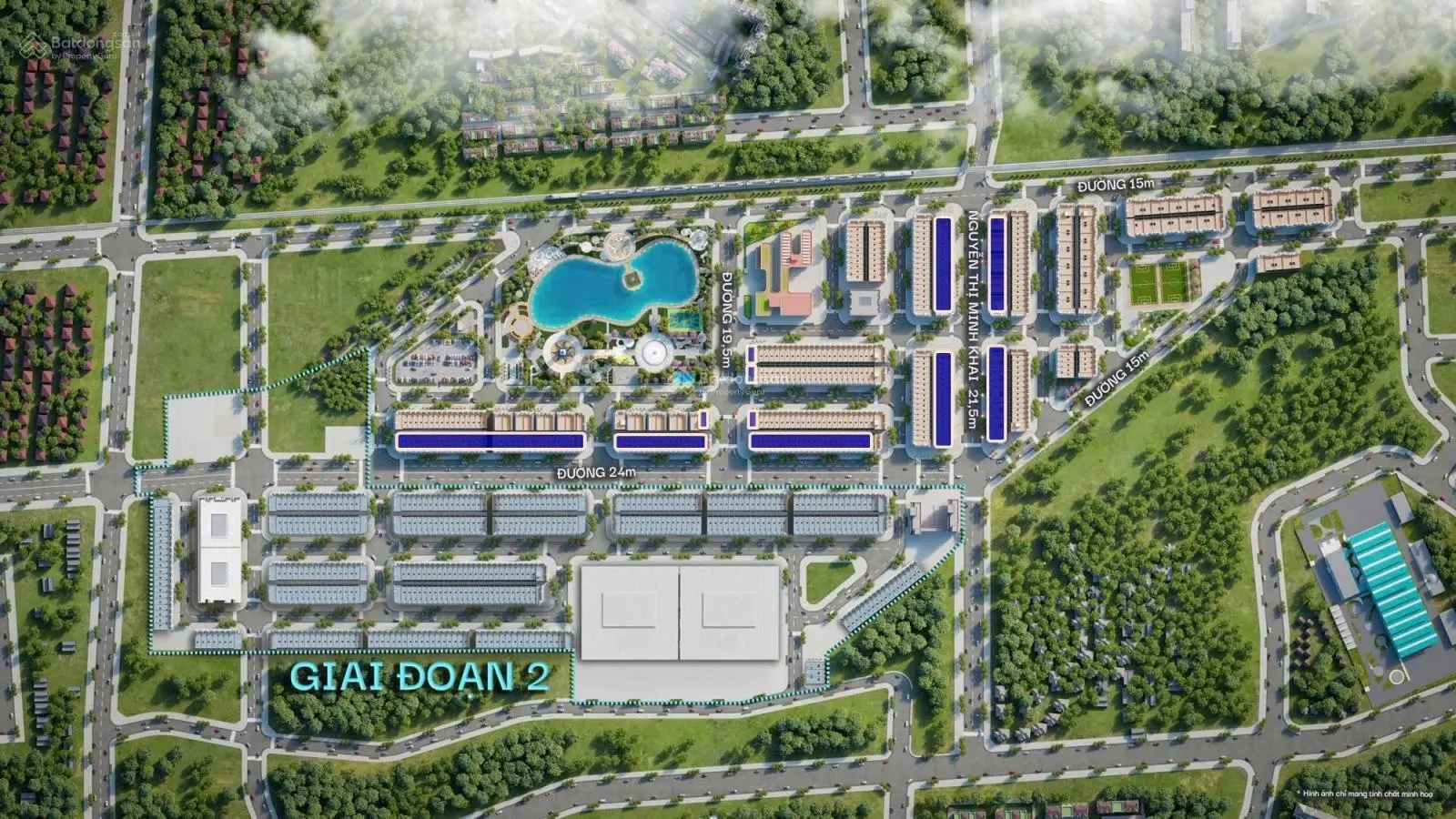 Bán đất nền dự án tại Tấn Đức Central Park, giá cực chất 22tr/m2, diện tích 100m2