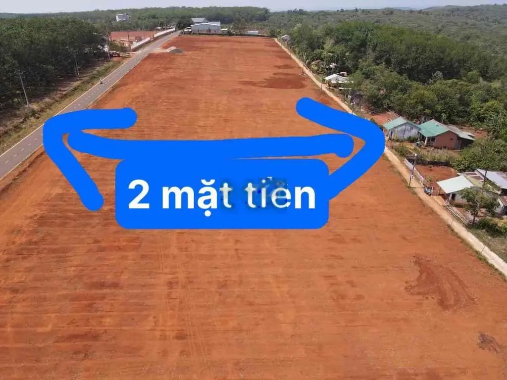 BÁN LÔ ĐẤT 2 MẶT TIỀN Ở THỊ TRẤN ĐỨC PHONG BÙ ĐĂNG 629 triệu