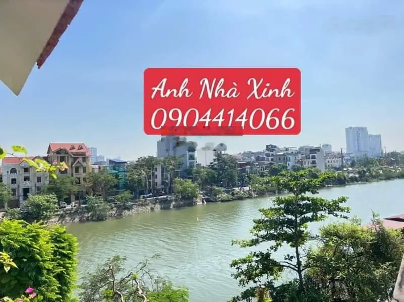 Biệt thự lô góc mặt đường Vạn Kiếp view thẳng sông - View đối diện sông siêu thoáng