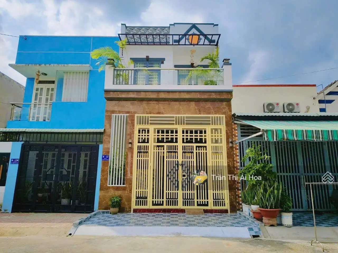 Bán gấp nhà KDC Trần Anh diện tích 75m2, thiết kế nhà 1 trệt 1 lầu 3 phòng ngủ SHR giá 2tỷ490