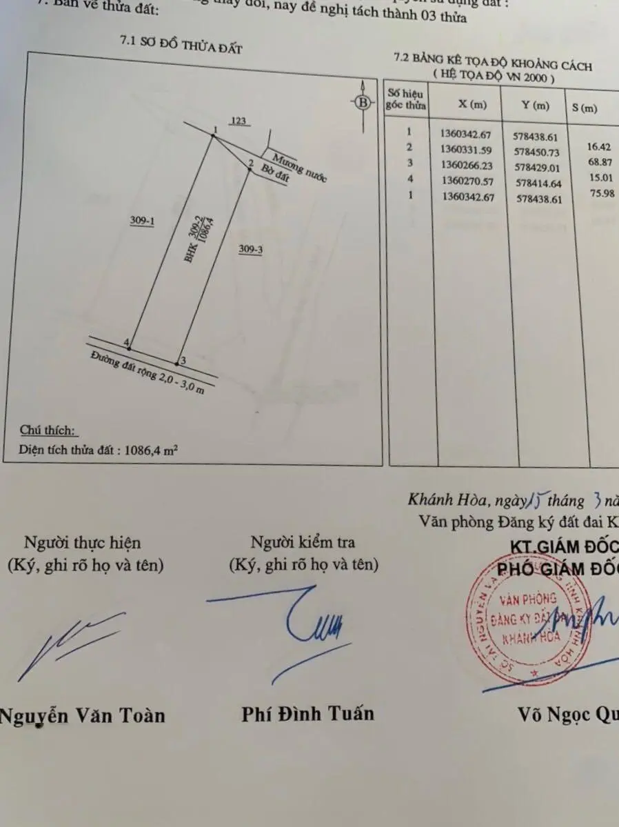 Đất dân cắt bán mặt tiền đường nhựa liên xã Diên Đồng giá đầu tư chỉ từ 599 triệu