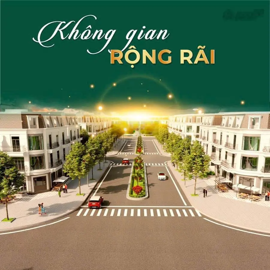 Không thể tin được, shophouse trung tâm thị trấn huyện mặt đường 68m giá bán chỉ 27tr/m2 đất nền