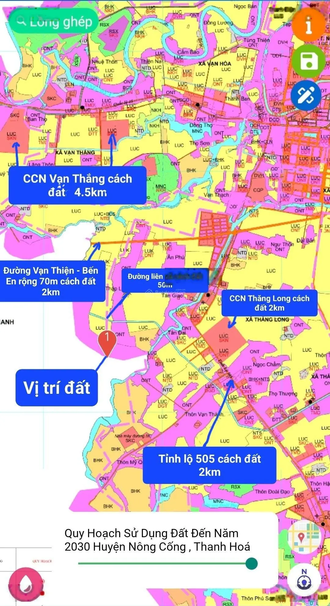 Chính chủ bán đất tại yên thọ, như thanh, 535 triệu, 260m2 - view đẹp lô góc 3 mặt thoáng