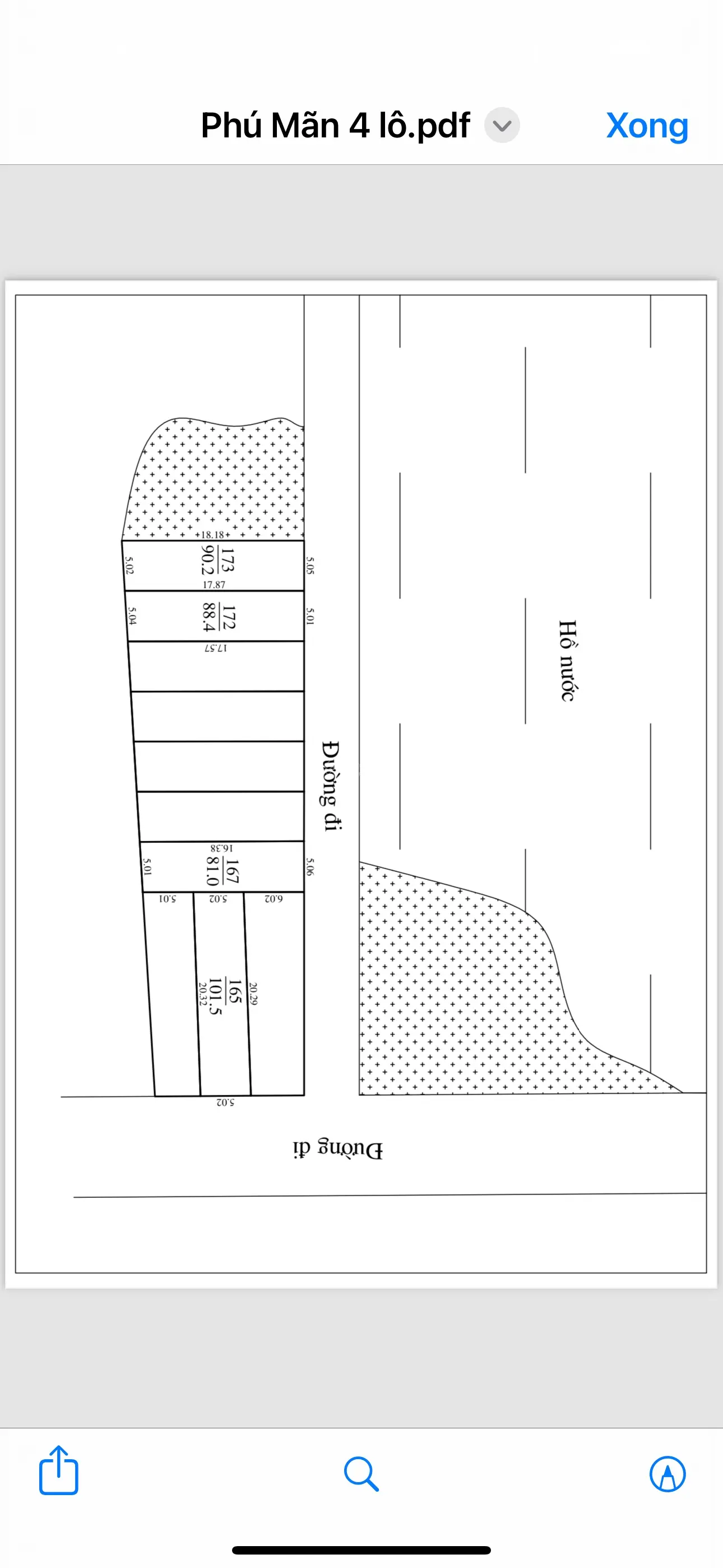 Chính chủ gửi bán siểu phẩm mặt hồ câu Phũ Mãn diện tích 81m2, 101m2 full thổ cữ đất ở lâu dài