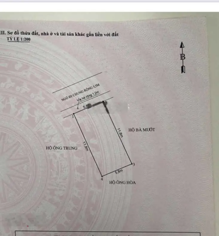 Bán lô duy nhất 68,4m giá chỉ 3,0x tỷ tại Trại Chuối, Hồng Bàng - đường 5m. Nhắn zalo 0962 444 ***