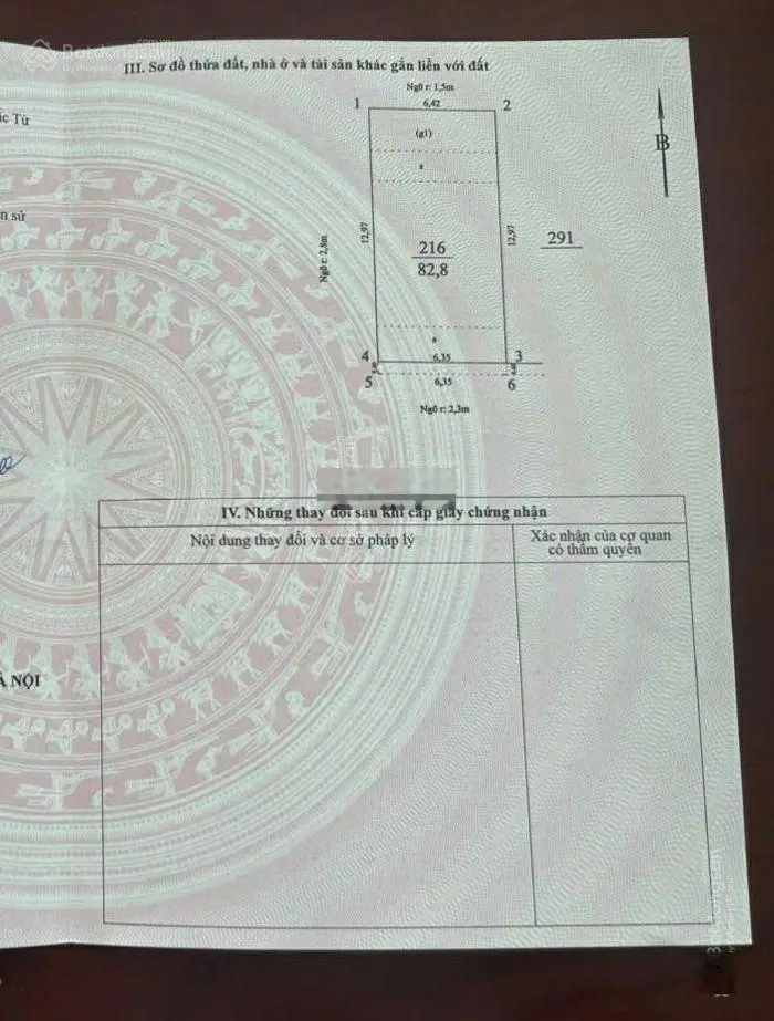 Bán đất tặng nhà khu Viện chăn nuôi Tân Phong, Thụy Phương lô góc 3 thoáng ô tô đỗ ngày đêm