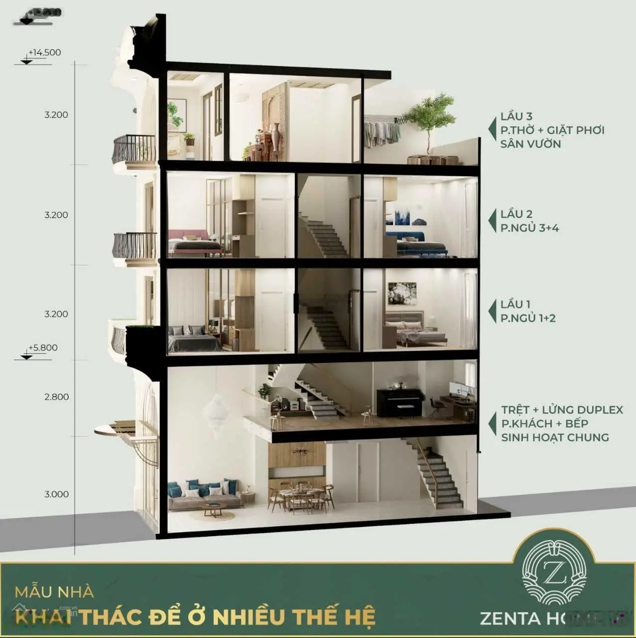 Bán nhà phố Zenta Home Thạnh Lộc 16, Quận 12, ngã tư Ga. Giá từ 5 tỷ