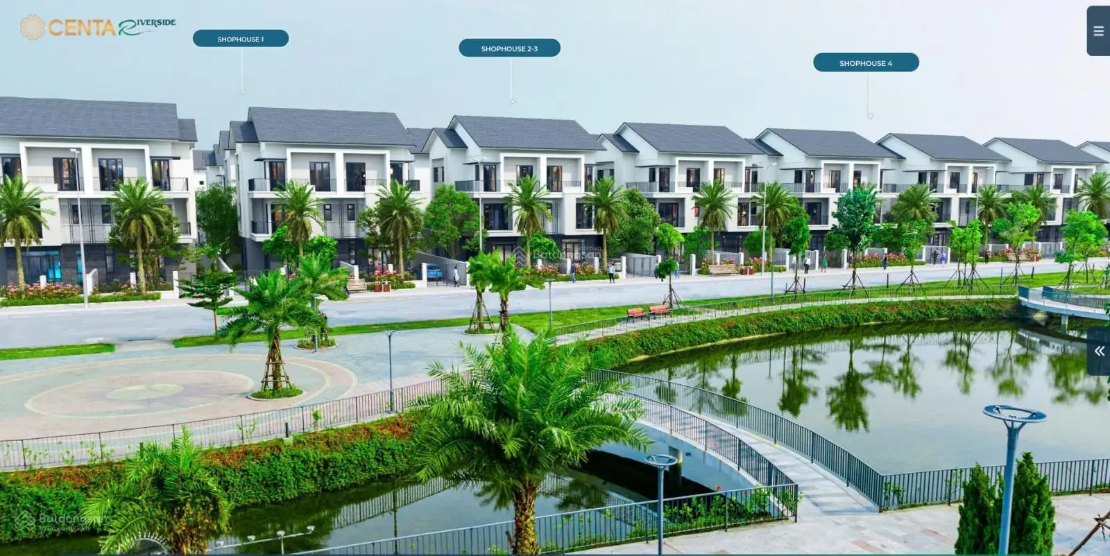 Cơ hội có 1-0-2 mua biệt thự Centa Riverside Lake View giá sỉ CĐT, vị trí đẹp, giá chỉ 45 - 50tr/m2