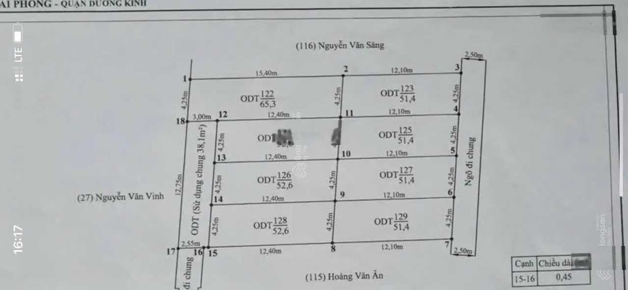 6xx tr sở hữu ngay lô đất tại Hoà Nghĩa, Dương Kinh, Hải Phòng