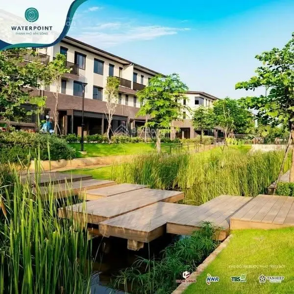 Mua nhà sang rinh xế xịn khi sở hữu dinh thự châu Âu Park Village ven sông Waterpoint Nam Long