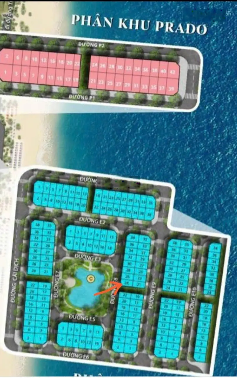 Bán liền kề 112.5m xẻ khe khu E giáp biển, vị trí vip nhất tại Sun Boulevard Sầm Sơn LH: 0965 538 ***