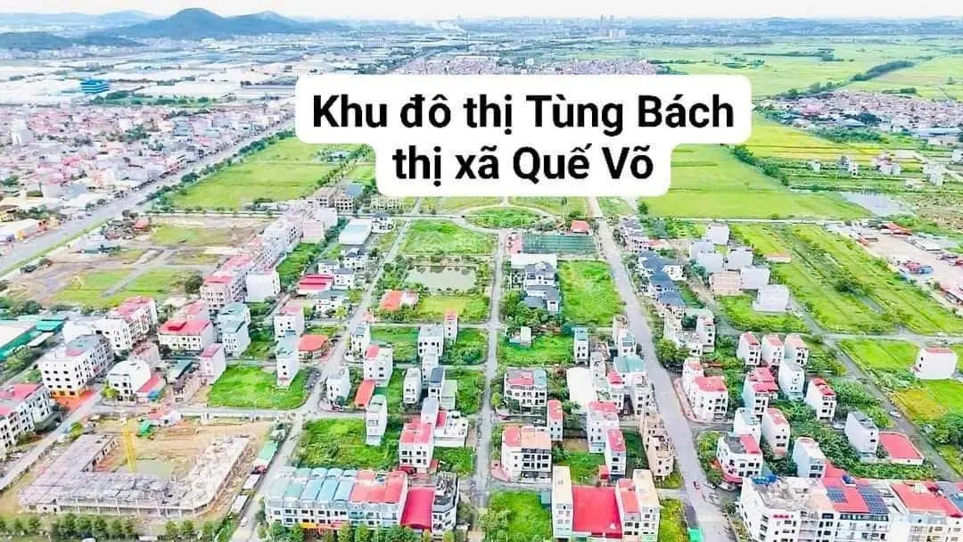 Bán lô đất Tùng Bách TX Quế Võ giá chỉ nhỉnh 4 tỷ cho lô 104m2 MT 6m