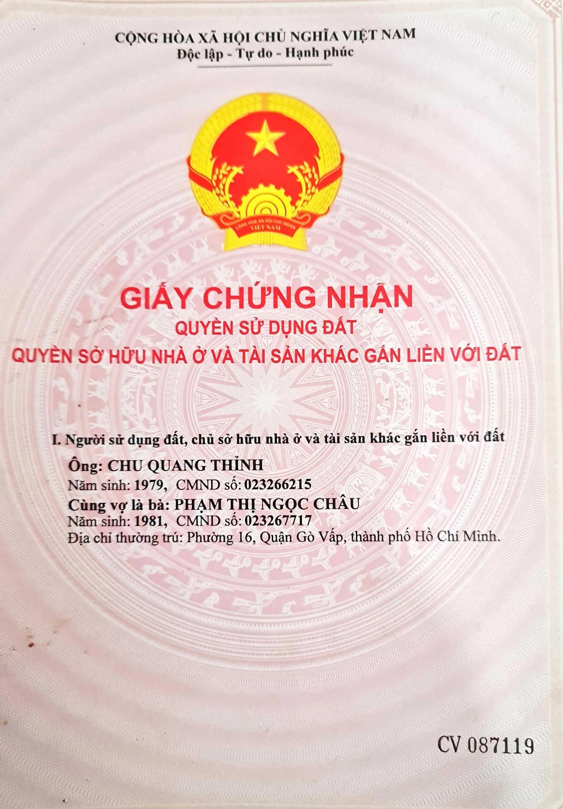 Tôi chính chủ cần bán lô đất mặt tiền Lương Văn Can, 2 tỷ 5 chính chủ 0935 999 *** Mr Kiên