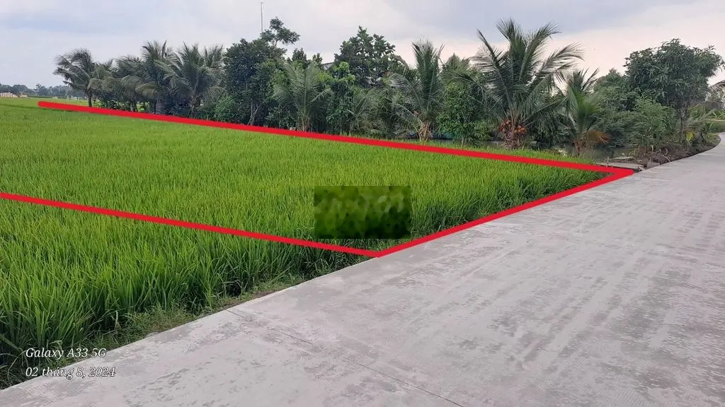 280m2 thổ cư, giá 789tr TL, tại Tân Phước Tây, Tân Trụ, Long An.