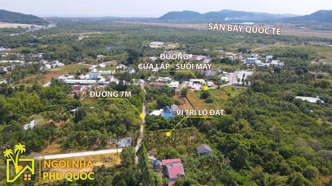 Bán lô 517 m2 Suối Mây. Ra mặt đường quy hoạch 16m, quy hoạch đất ở. Gần biển, giá cực tốt cắt 50%