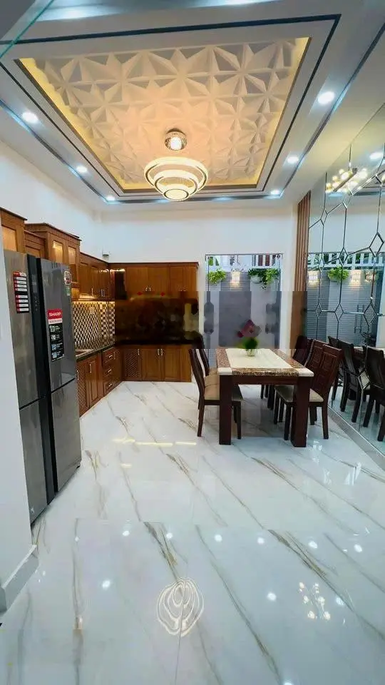 Nhà cho thuê sẵn 26triệu ngay Lê Lai - Gò Vấp. 67m2 thông mặt đường Nguyễn Thái Sơn 70m