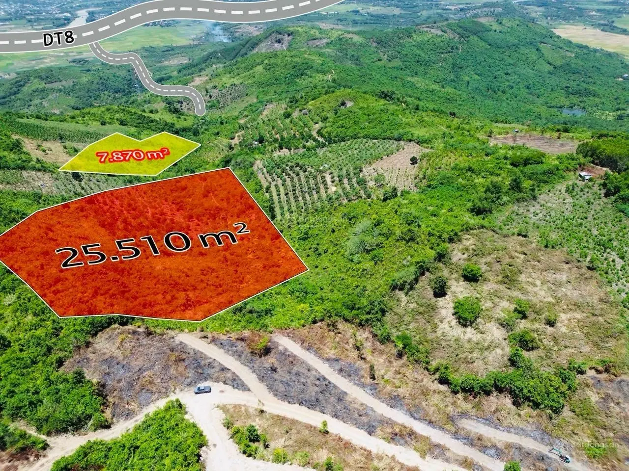 25.000m2 đất Diên Lâm, Diên Khánh giá chỉ 300 triệu đồng sổ hồng riêng