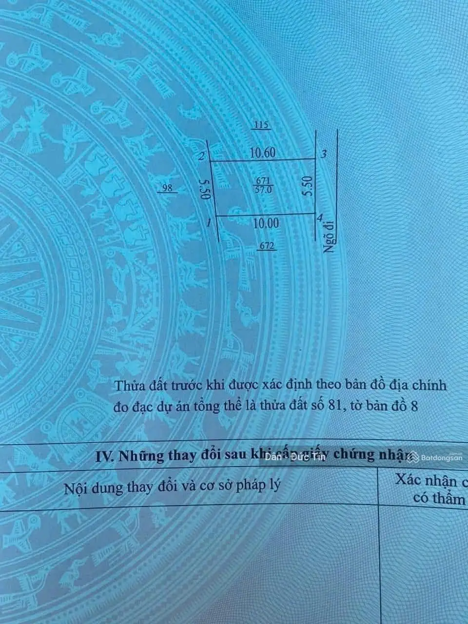 Thửa đất đẹp nhất La Tinh - Mặt tiền quyền lực 5,5m - ô tô ngủ trong đất