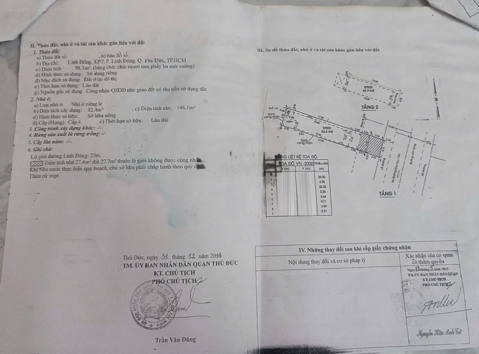 Bán nhà mặt tiền kinh doanh hàng hiếm đường Linh Đông - Linh Đông - 98.3m2